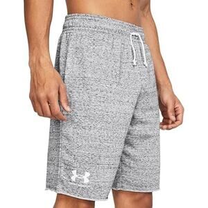 Under Armour Gray Rival French Terry Cloth Sweat Shorts Men's Size Small